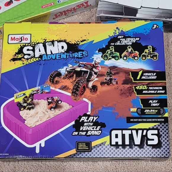 Children Activity Games Twister/ Buzz Lightyear Operation/ ATV Sand Play Age 6+ - Picture 7 of 8